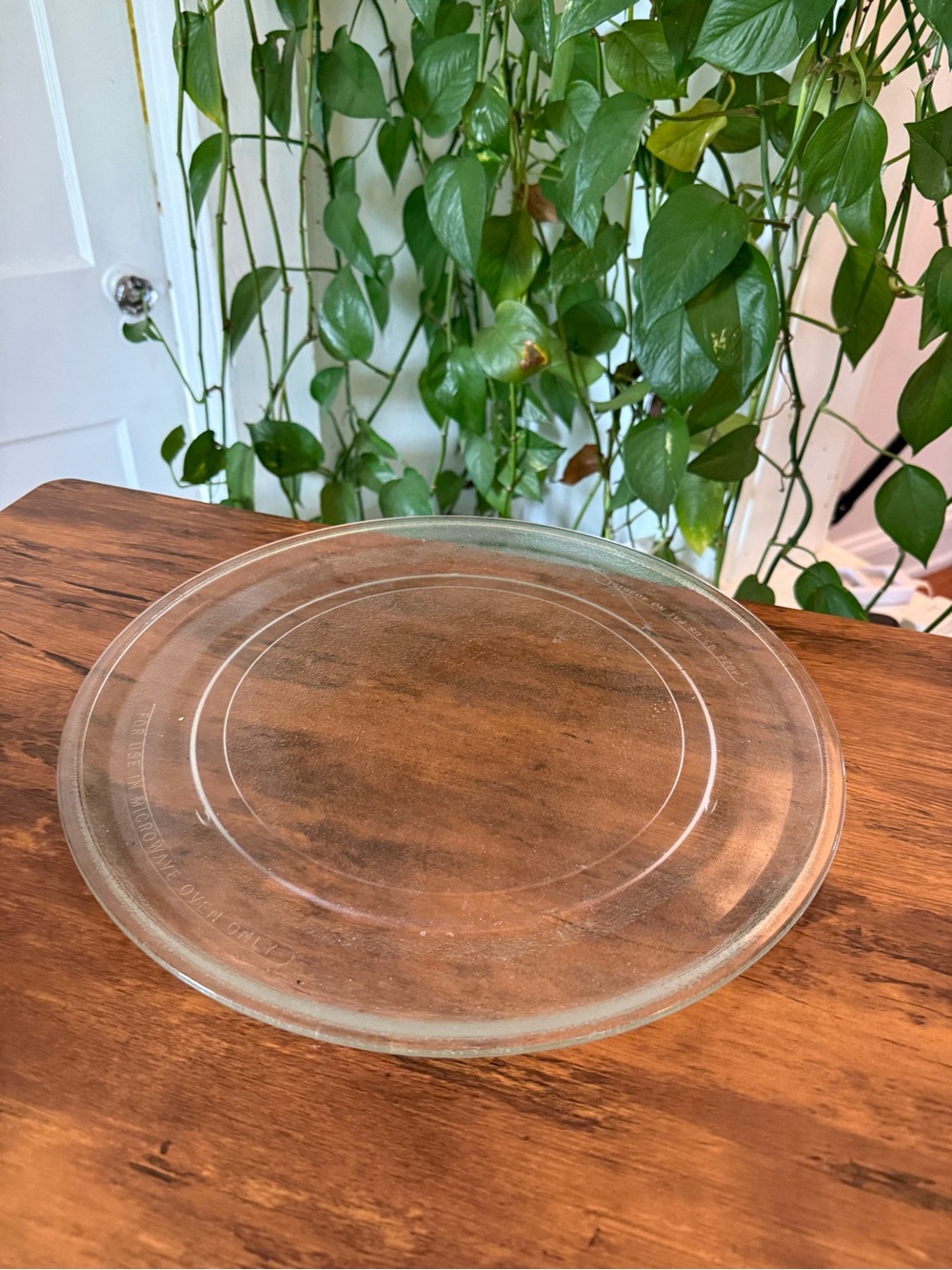 Clear Glass Turntable Plate for Microwave Oven
